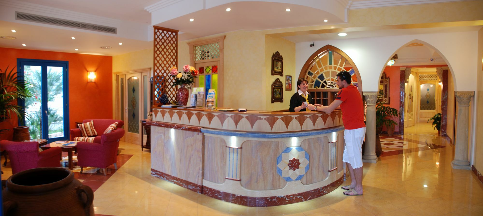 餐厅地中海法鲁酒店 圣维托罗卡波 外观 照片